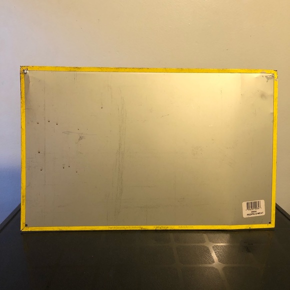 Kitchen Decor Tin Butcher Sign - Picture 2 of 2